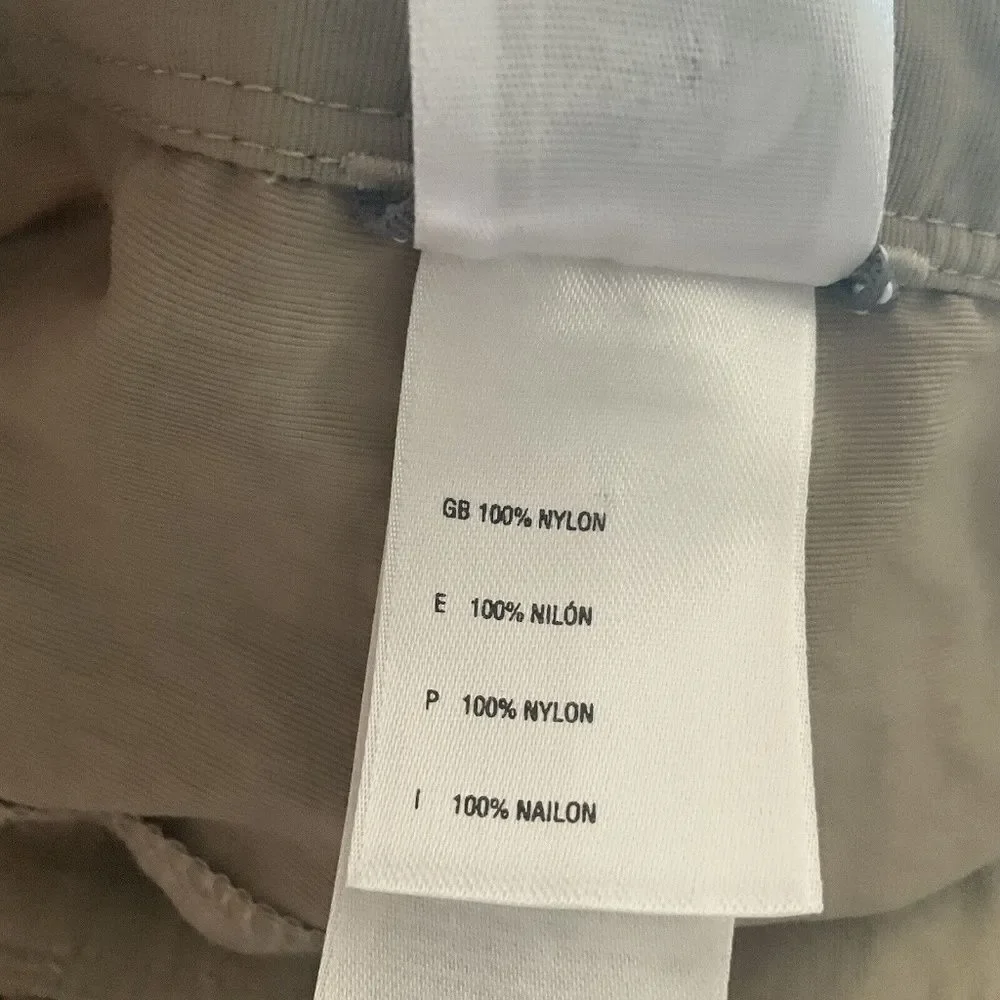 The North Face‎ Mens Gray Nylon Hiking Outdoors Fishing Straight Pants Size  36